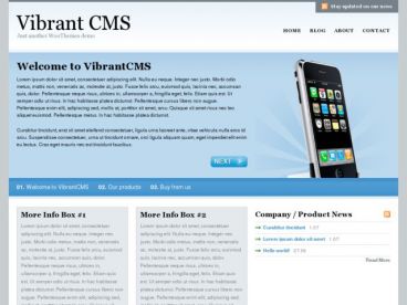 vibrantcms theme