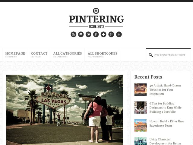 grafisch Vakman Ontoegankelijk Pintering WordPress Theme - MeThemes